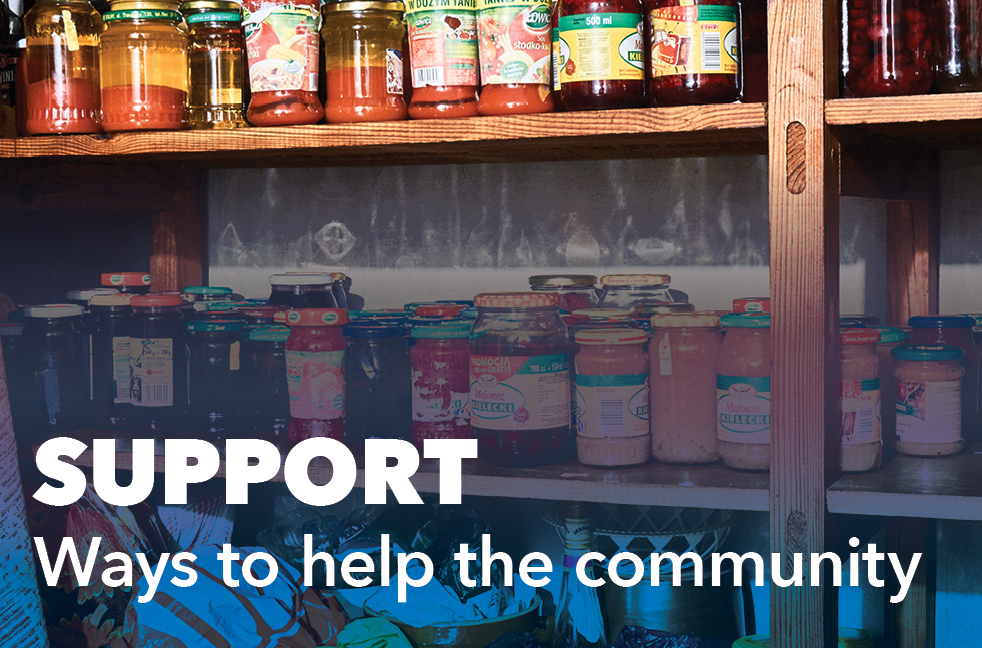 Support Ways to Help the Community
