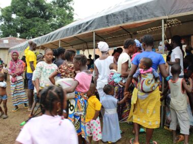 PHOTO-2024-07-10-12-20-39 The Fengehun Villager under Mercy Hospital's Medical Outreach tent
